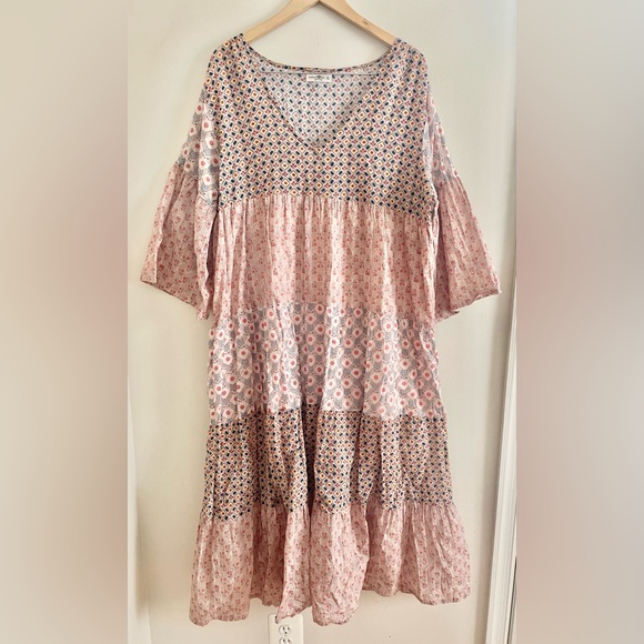 Natural Life Charlotte Dress Size X-Large 100% Cotton- Like New - Picture 4 of 13